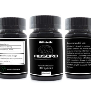 INfinite Rx (Absorb) mikrodosering af psilocybin-kapsler