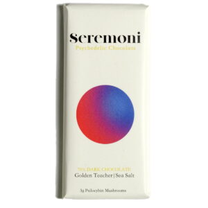 Seremoni Psilocybin Chocolate Bar Edibles (havsalt og gyldne lærersvampe)
